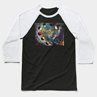 Spraying space Baseball T-Shirt